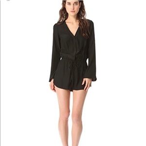 Parker silk romper Medium